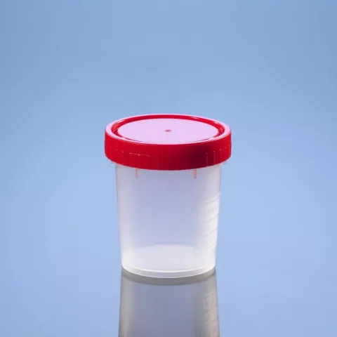 İdrar Numune Kabı 100 ml Steril Aseptik - 100 Adet