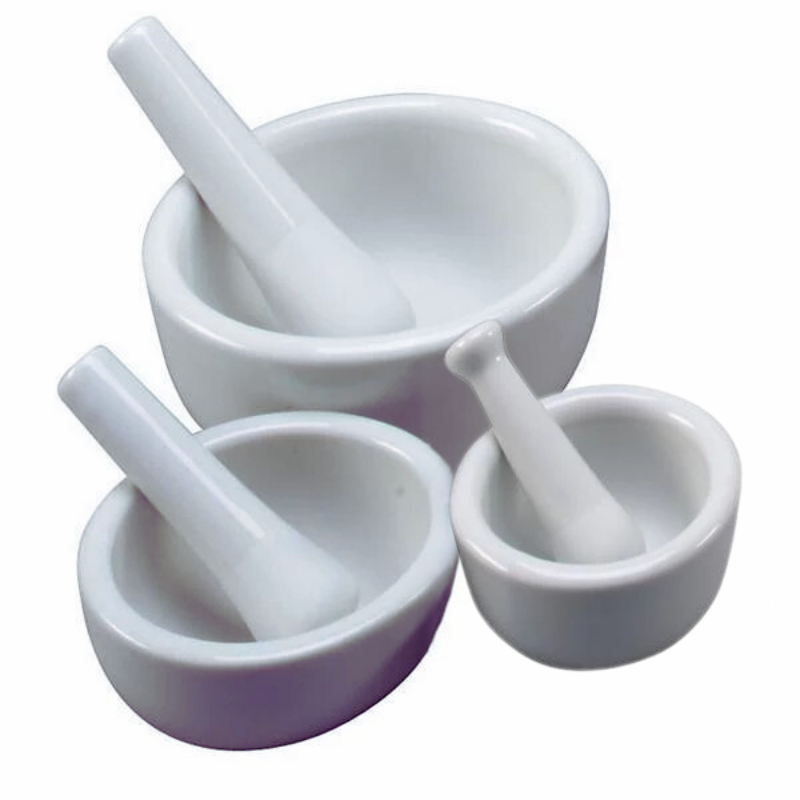 Porselen Havan ve Eli (Tokmaklı) 80 mm